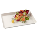 Plateau Kanopée Atlas 1/2 base pulpe de canne blanc sans PFAS