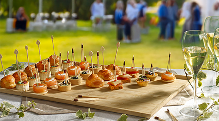 Come allestire al meglio i vostri buffet da cocktail?