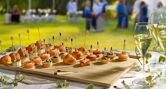 Come allestire al meglio i vostri buffet da cocktail?